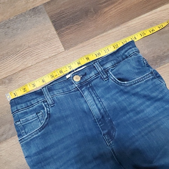 Current/elliot blue straight leg denim jeans euc - Picture 6 of 8